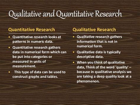Similarities between quantitative research and qualitative research. Quantitative and Qualitative Research