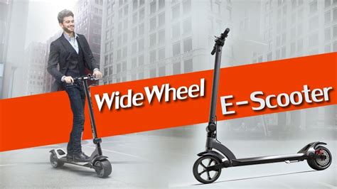 Widewheel E Scooter Most Comfortable And Stylish Electric Kick