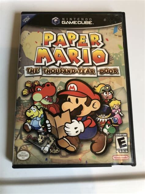 Paper Mario The Thousand Year Door Gamecube 2004 For Sale Online Ebay
