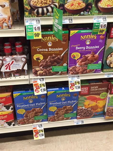 Annies Organic Cereal As Low As 150 A Box At Tops Markets My Momma