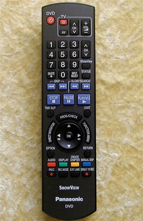 Panasonic Remote Control N2qayb000236 For Dvd Recorder Ebay