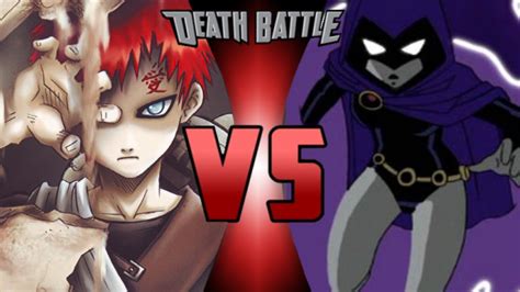 Gaara Vs Raven Death Battle Fanon Wiki Fandom Powered