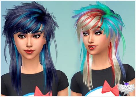 Newsea S Holic Hair Converted The Sims 4 Catalog