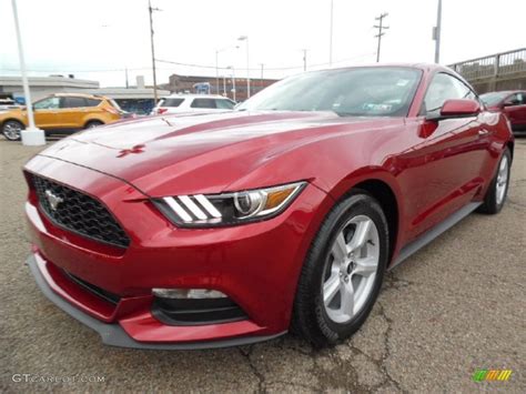 2016 Ruby Red Metallic Ford Mustang V6 Coupe 107881315 Photo 6