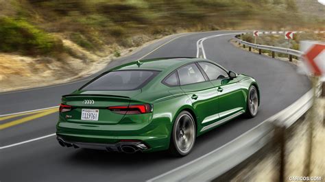 2019 Audi Rs 5 Sportback Colorsonoma Green Metallic Rear Three