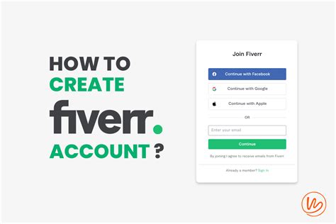 How To Create A Fiverr Account Freelancing Trainer And Consultant Top