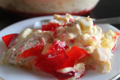 Femis Kitchen Jelly Custard Pudding With Fruits