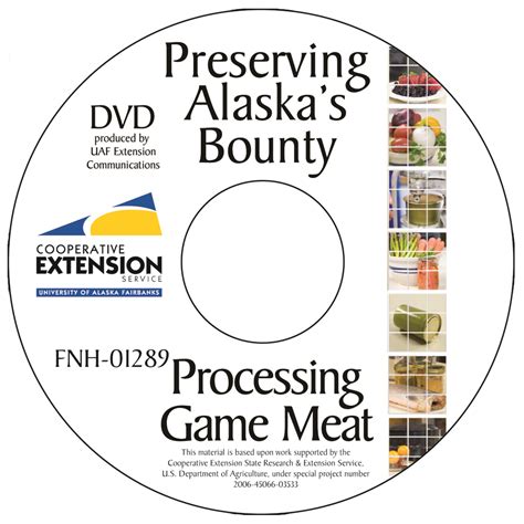 Extension Releases Food Preservation Dvds Uaf News And Information