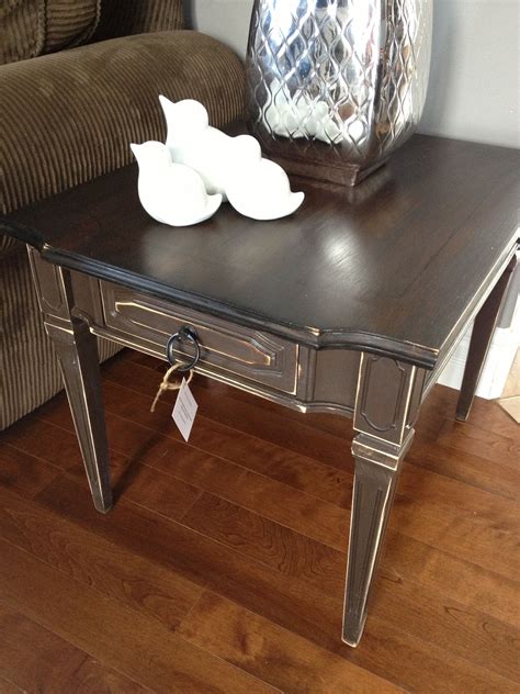 Distressed Pottery Barn Inspired Side Table By Thistle Thatch Designs