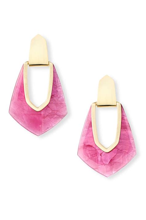 Pink Earrings From Kendra Scott Pink Earrings Pink Jewelry Drop