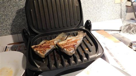Grilling Fishthe George Foreman Indooroutdoor Electric Grill Trout