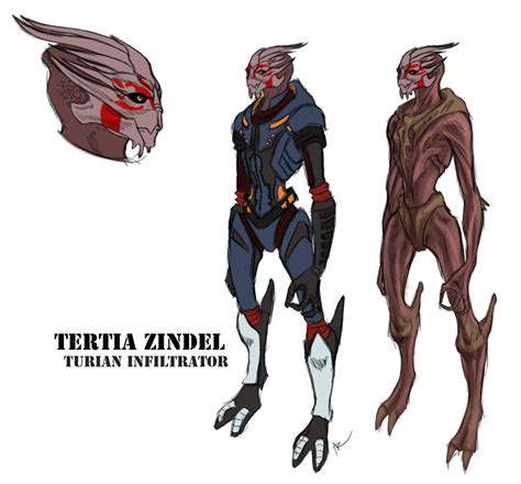 Me Turian Female Concept By Terralynde On Deviantart