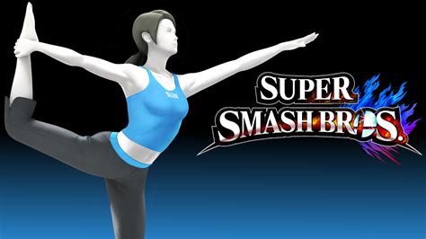 Super Smash Bros 4 Wallpaper Wii Fit Trainer By Thewolfgalaxy On