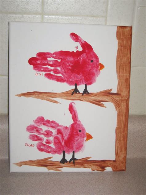 Handprint Birds Pigeon Craft Paper Plate Crafts Plate Crafts