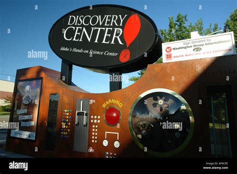 Ajd50883 Boise Id Idaho Discovery Center Julia Davis Park Stock