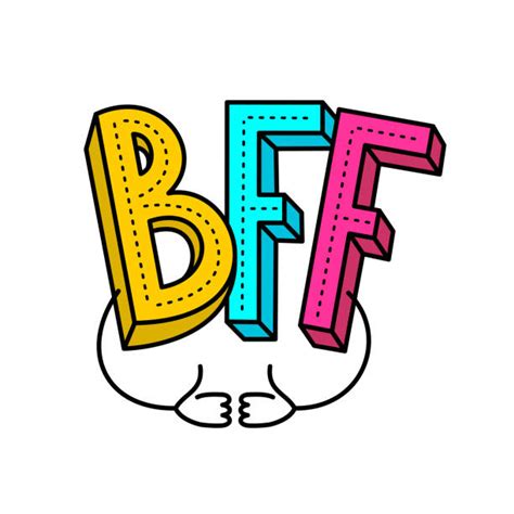 Bff Illustrations Royalty Free Vector Graphics And Clip Art Istock