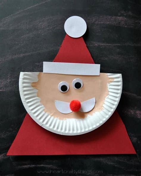 15 Diy Santa Crafts Kids Could Do