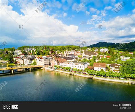 Gmunden Aerial View Image And Photo Free Trial Bigstock