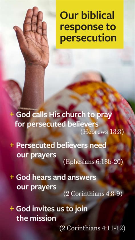 Day Of Prayer For The Persecuted Church Imb