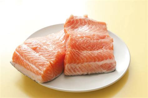 Free Image Of Fresh Filleted Fish Steaks On A Plate Freebiephotography