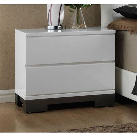 Summer is almost gone but there's still time to save! Modern White Nightstand - Avery | RC Willey Furniture Store