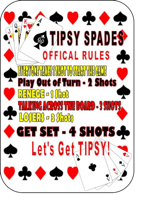 Download 235 Spades Complete Card Game Rules Coloring