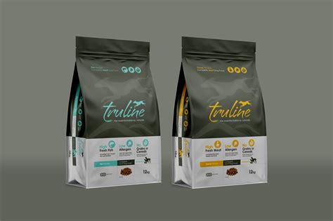 Truline Pet Food Brand Design By Lawson Design Brand Packaging