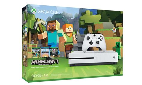 Minecraft Xbox One S Bundle Out Now Includes 230 Plus