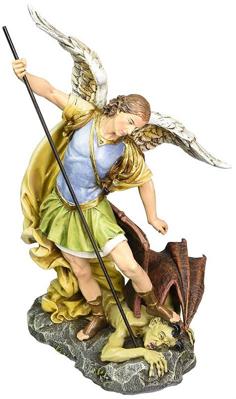 Josephs Studio Saint Michael The Archangel Defeating Satan Figurine