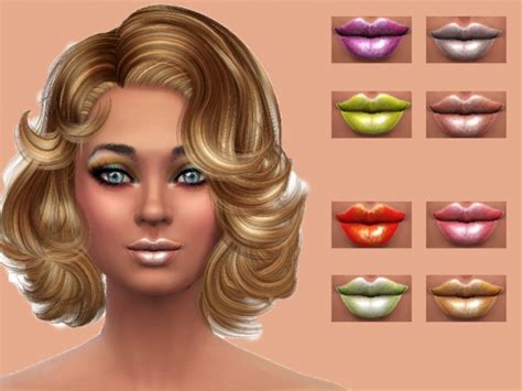 Glitter Lipstick At Trudie55 Sims 4 Updates