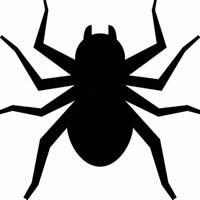 Spider Halloween Icon Silhouette Svg Icons Web