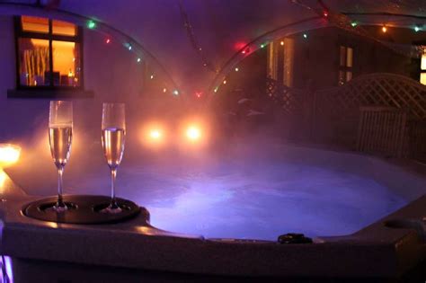 If You Can T Get Away Then Make Your Own Romantic Hot Tub Evening In