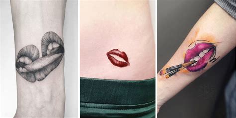 35 Most Impressive Mouth Lip And Kiss Tattoos Tattooblend