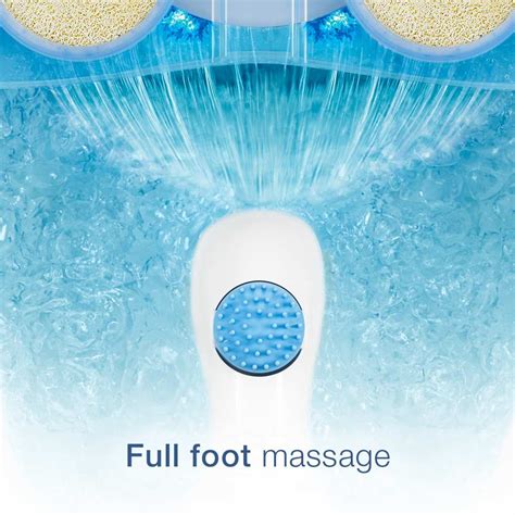 conair waterfall foot pedicure spa with lights bubbles massage rollers great pair store