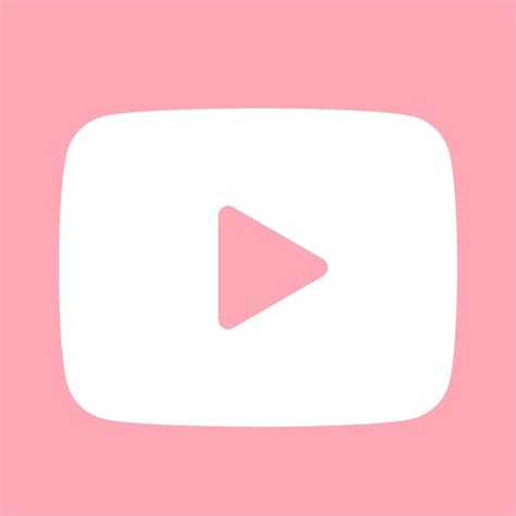Pink Youtube App Icon Ios Icon Icon