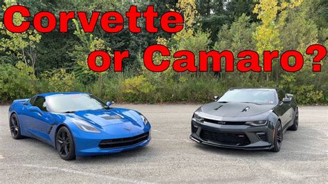 C7 Corvette Vs Camaro 1le Review Youtube