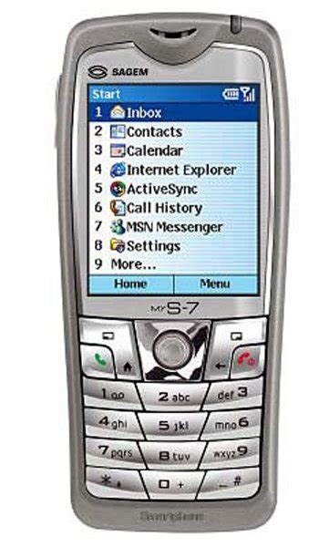 Sagem My S 7 Specs And Features