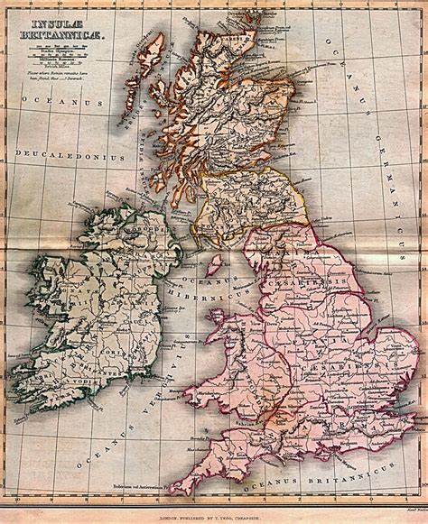 1up Travel Historical Maps Of Europebritannia Ancient British