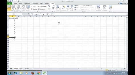 How To Create A Cell Reference To Another Worksheet Or Another Excel