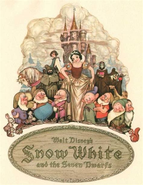 Snow White Blanche Neige Affiches De Films De Disney Disney Rétro