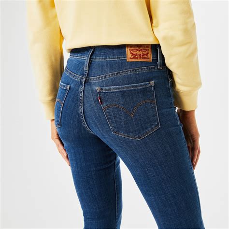Levis 314 Shaping Straight Jeans Women Straight Jeans Tessuti