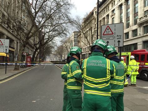 Holborn Fire London Ambulance Service Hazardous Area Response Team Hart Ambulance London