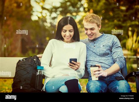 Two Students Talking Men Hi Res Stock Photography And Images Alamy