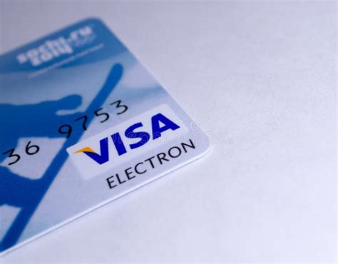 Visa Electron Card Editorial Stock Photo Image Of Visa 50176203