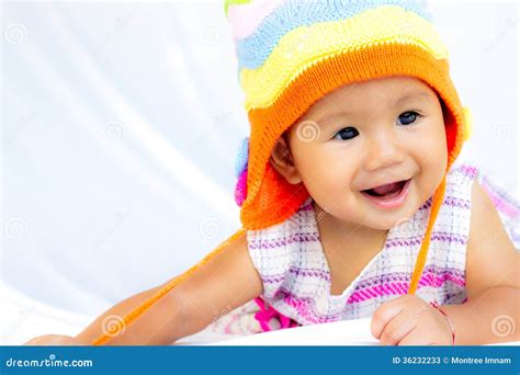 Baby Cute Baby Girl Portrait Stock Image Image Of Play People 36232233