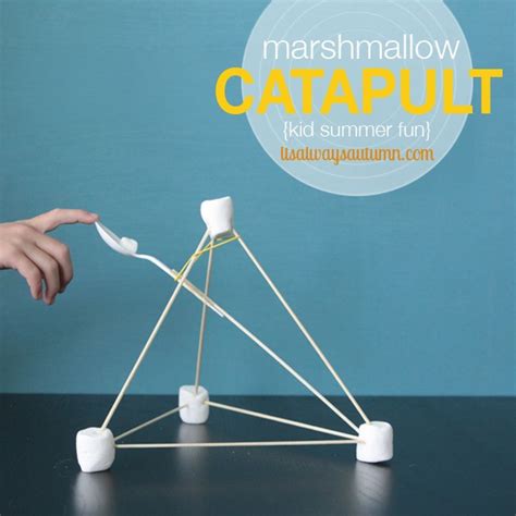 Whip It Up Wednesday Marshmallow Catapult Cleverly Inspired