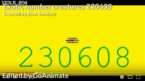 Exotic Number Creatures 612793 Youtube