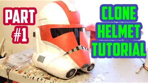 Pepakura Cardboard Clonetrooper Diy Helmet Starwars P