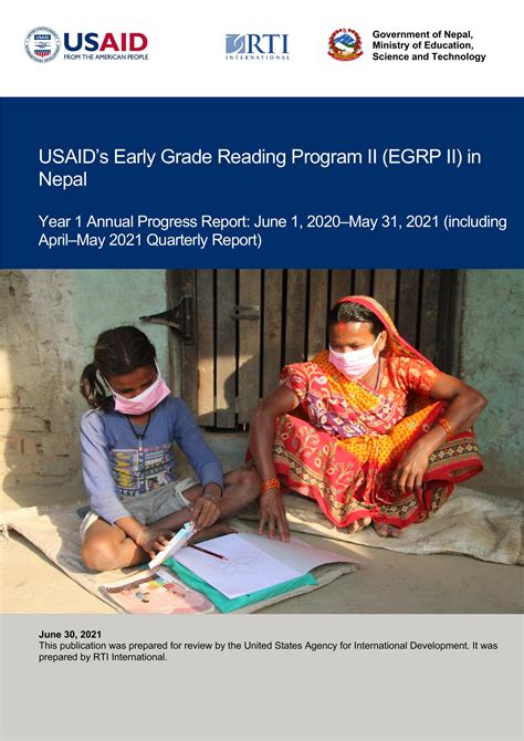 Usaids Early Grade Reading Program Ii Egrp Ii In Nepal Year 1 Annual