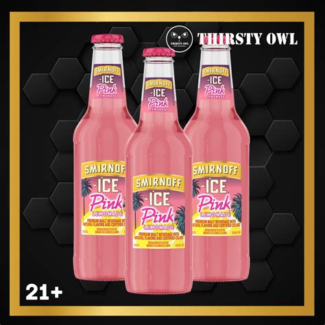 Jual Smirnoff Ice Pink Lemonade 275ml Paket 3 Botol Shopee Indonesia